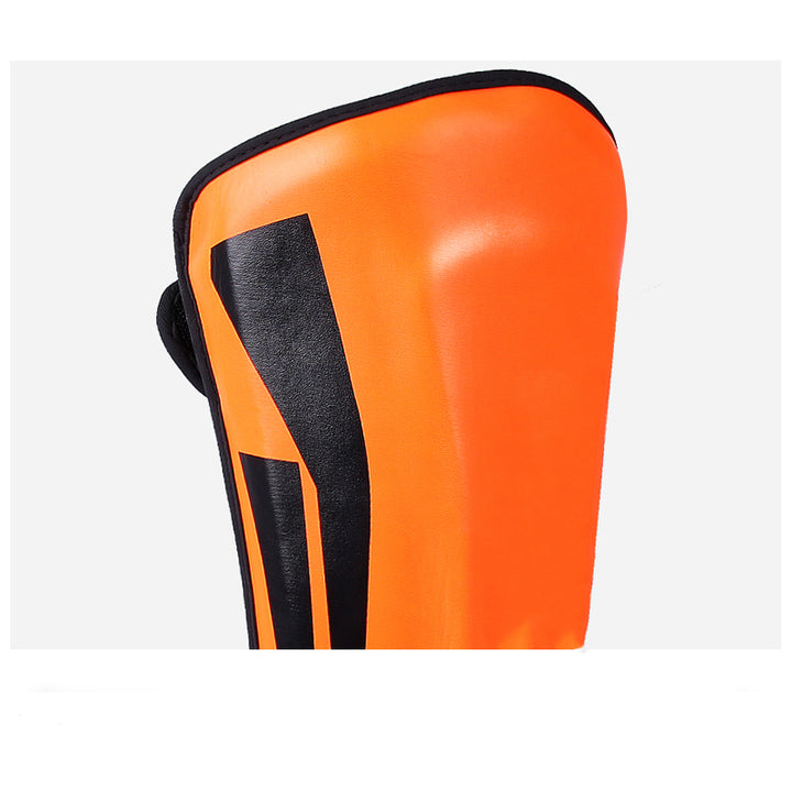 Premium Kickboxing Shin Guard Pads – Muay Thai, Boxing, MMA Leg Protector, Sanda, Wushu, Taekwondo Ankle Guards for Men & Women, EVA Soft PU Leather, Sizes S/M/L