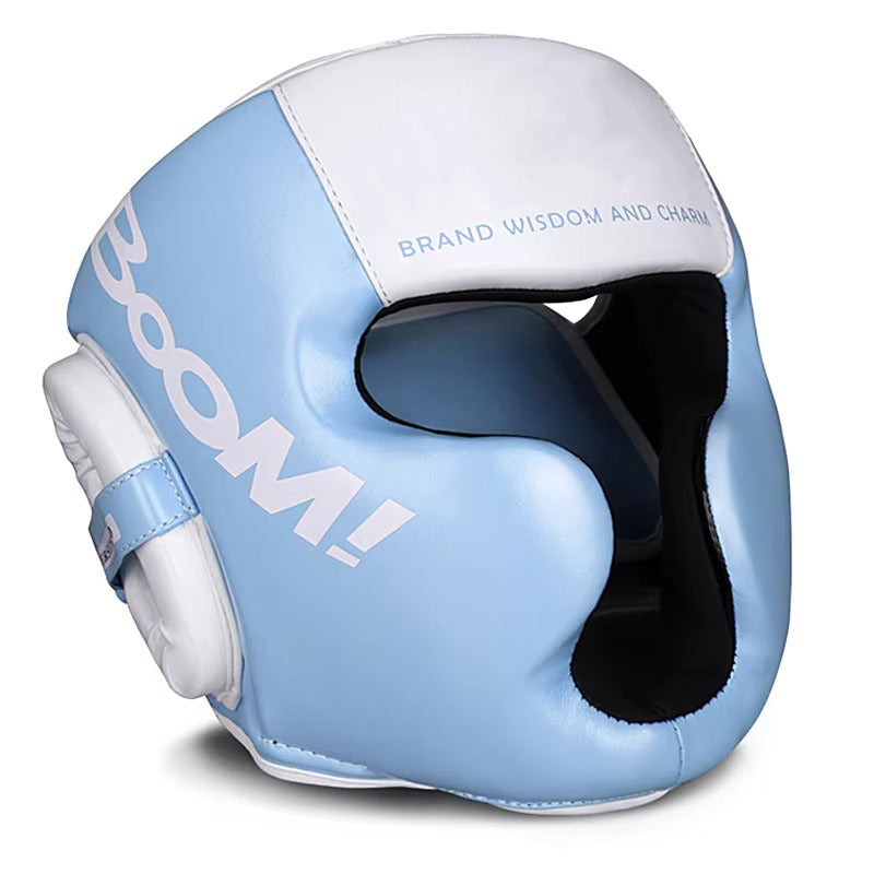 Premium Kickboxing Helmet – MMA Headgear, Karate, Muay Thai, Boxing, Sanda Training Protection for Adults & Kids, Adjustable, Comfortable & Durable