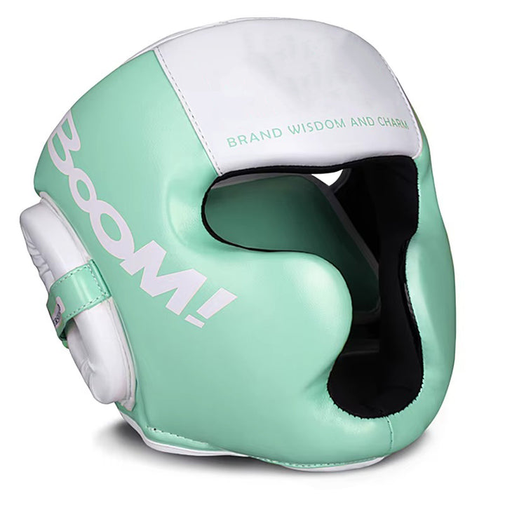 Premium Kickboxing Helmet – MMA Headgear, Karate, Muay Thai, Boxing, Sanda Training Protection for Adults & Kids, Adjustable, Comfortable & Durable