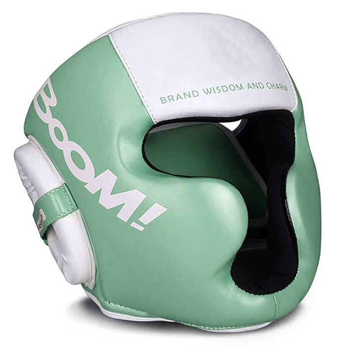 Premium Kickboxing Helmet – MMA Headgear, Karate, Muay Thai, Boxing, Sanda Training Protection for Adults & Kids, Adjustable, Comfortable & Durable
