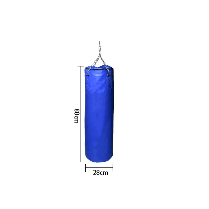 Premium Boxing Sandbag – High-Quality PU Punching Bag for Adult Practice – Durable Taekwondo, Karate & Thai Boxing Training – Includes Strong Metal Chain, Zipper Seal & Multiple Sizes