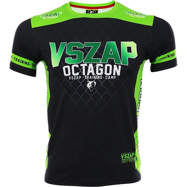 Premium MMA Boxing Training Set – UFC Fighting Suit for Men, Women & Children, Breathable Quick Dry Short Sleeve Sports Wear for Training & Sparring