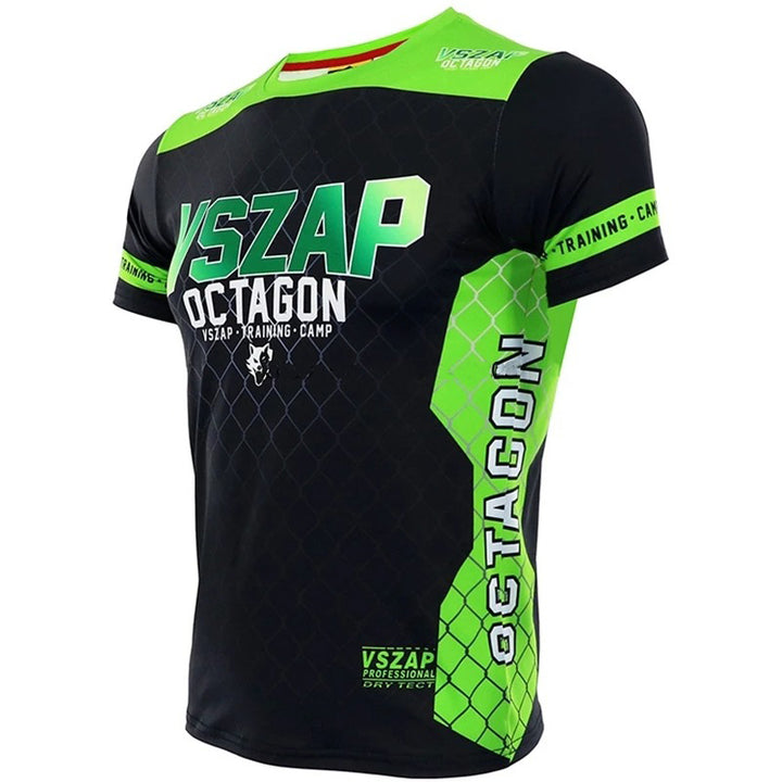 Premium MMA Boxing Training Set – UFC Fighting Suit for Men, Women & Children, Breathable Quick Dry Short Sleeve Sports Wear for Training & Sparring