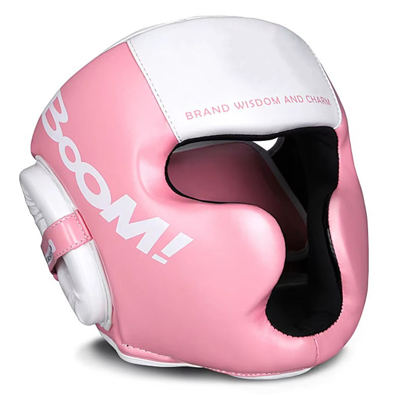 Premium Kickboxing Helmet – MMA Headgear, Karate, Muay Thai, Boxing, Sanda Training Protection for Adults & Kids, Adjustable, Comfortable & Durable