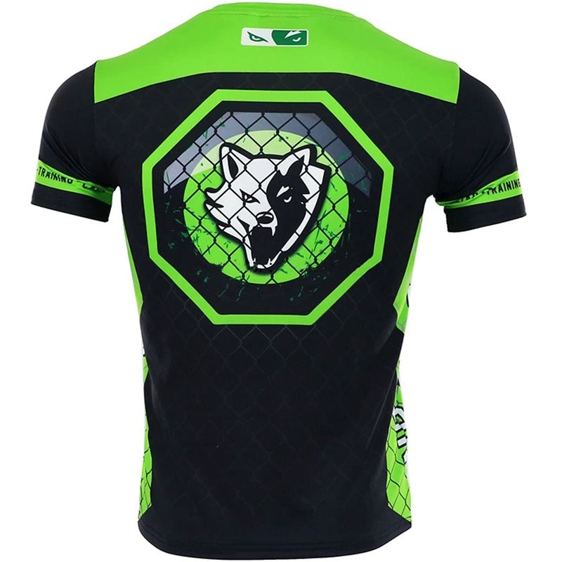 Premium MMA Boxing Training Set – UFC Fighting Suit for Men, Women & Children, Breathable Quick Dry Short Sleeve Sports Wear for Training & Sparring