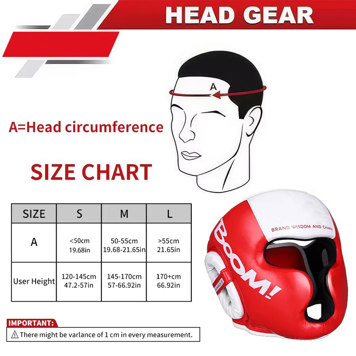 Premium Kickboxing Helmet – MMA Headgear, Karate, Muay Thai, Boxing, Sanda Training Protection for Adults & Kids, Adjustable, Comfortable & Durable