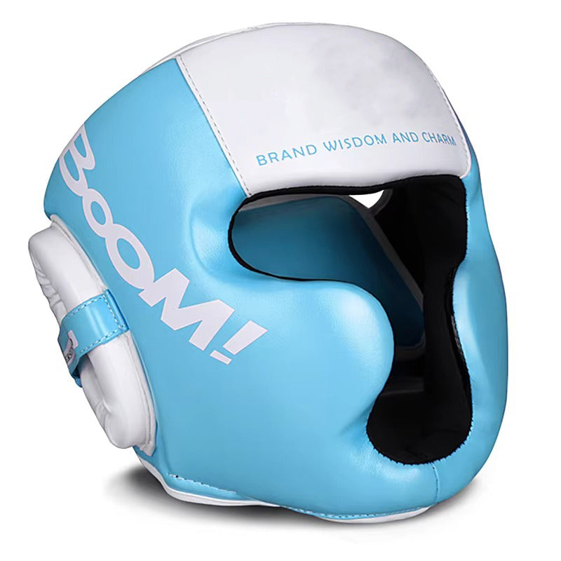 Premium Kickboxing Helmet – MMA Headgear, Karate, Muay Thai, Boxing, Sanda Training Protection for Adults & Kids, Adjustable, Comfortable & Durable