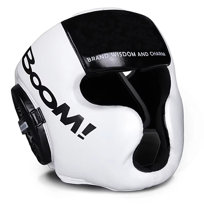 Premium Kickboxing Helmet – MMA Headgear, Karate, Muay Thai, Boxing, Sanda Training Protection for Adults & Kids, Adjustable, Comfortable & Durable