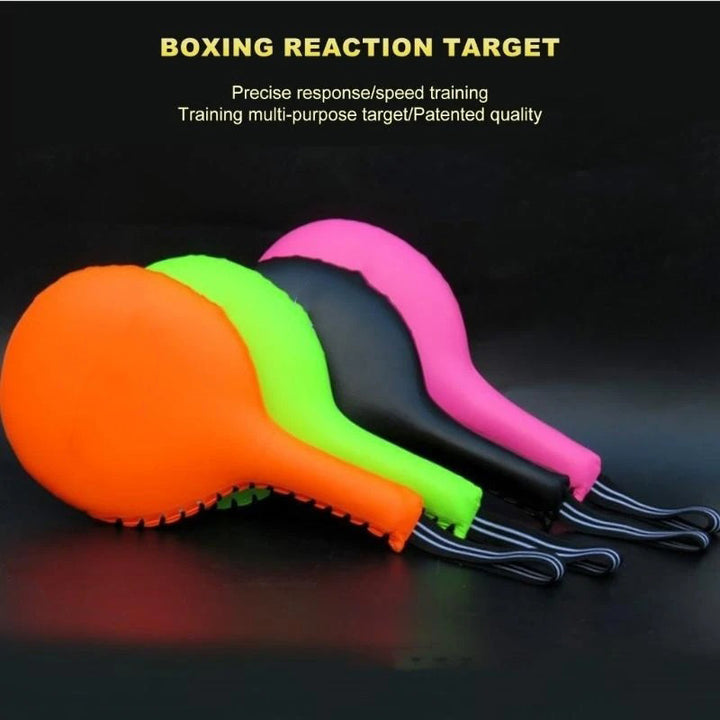 Premium Boxing Target Pads – Durable PU Foot & Fist Rebound Training Targets for Kids & Adults – Karate, Kickboxing, and Boxing Practice – High Elastic Compression Sponge