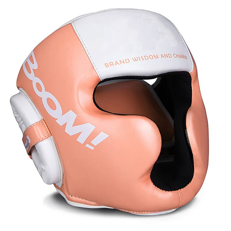 Premium Kickboxing Helmet – MMA Headgear, Karate, Muay Thai, Boxing, Sanda Training Protection for Adults & Kids, Adjustable, Comfortable & Durable