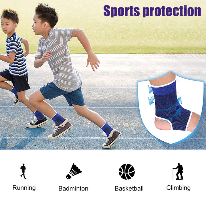 Premium Ankle Brace Compression Sleeve for Sprains & Plantar Fasciitis – Unisex Ankle Support Sock, Breathable Material, 