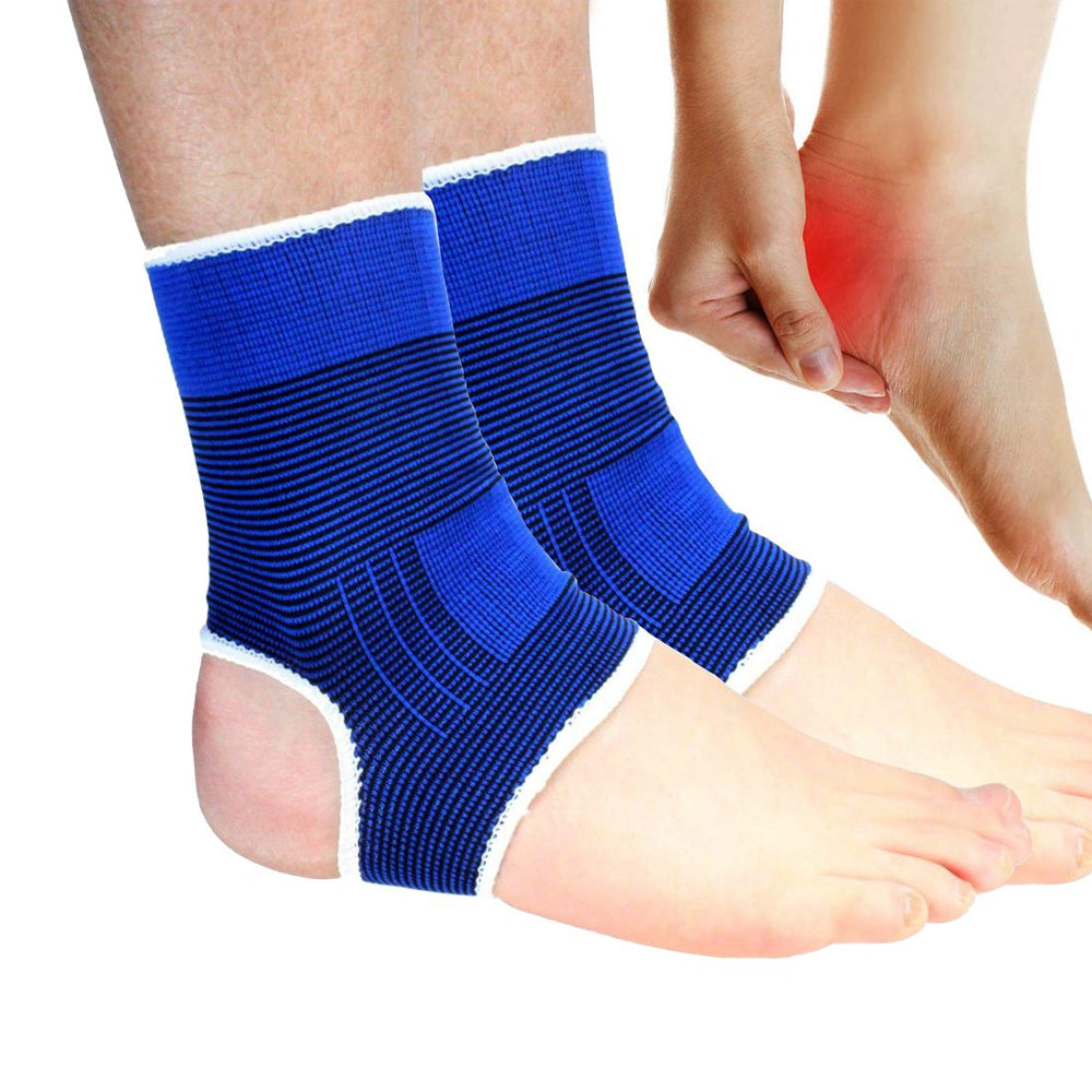 Premium Ankle Brace Compression Sleeve for Sprains & Plantar Fasciitis – Unisex Ankle Support Sock, Breathable Material, 