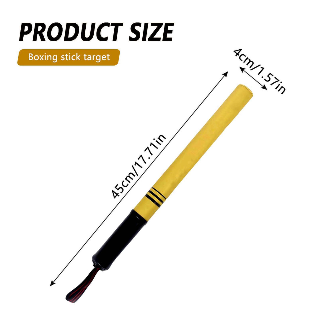 Premium Boxing Training Stick – PU Leather Kicking Practice Pad for Speed & Agility – Focus Target Sticks for Kickboxing, Taekwondo & Boxing – Lightweight, Shock-Absorbing, Portable