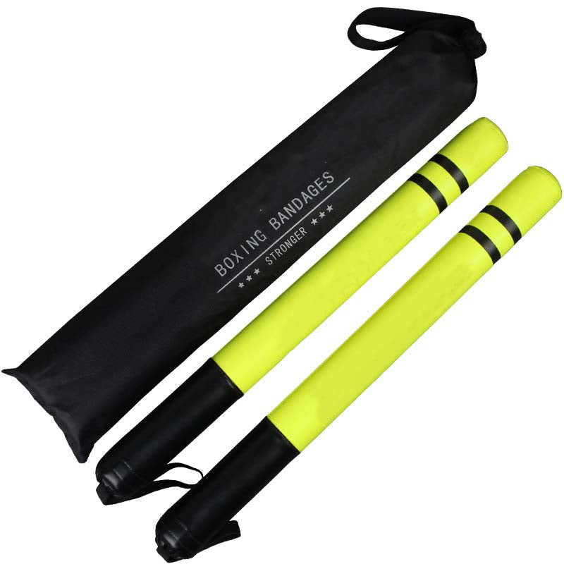 Premium Boxing Training Stick – PU Leather Kicking Practice Pad for Speed & Agility – Focus Target Sticks for Kickboxing, Taekwondo & Boxing – Lightweight, Shock-Absorbing, Portable