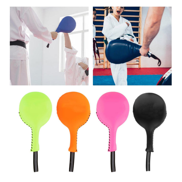 Premium Boxing Target Pads – Durable PU Foot & Fist Rebound Training Targets for Kids & Adults – Karate, Kickboxing, and Boxing Practice – High Elastic Compression Sponge