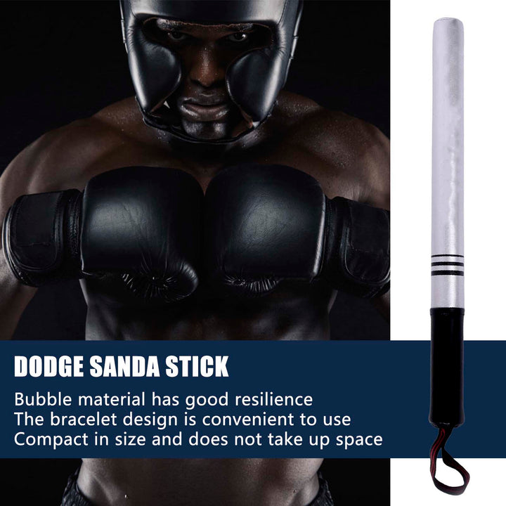 Premium Boxing Training Stick – PU Leather Kicking Practice Pad for Speed & Agility – Focus Target Sticks for Kickboxing, Taekwondo & Boxing – Lightweight, Shock-Absorbing, Portable