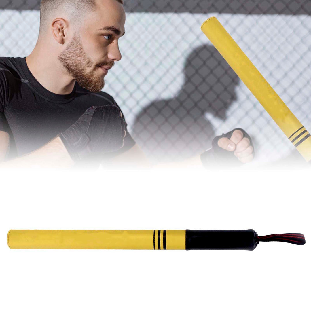 Premium Boxing Training Stick – PU Leather Kicking Practice Pad for Speed & Agility – Focus Target Sticks for Kickboxing, Taekwondo & Boxing – Lightweight, Shock-Absorbing, Portable