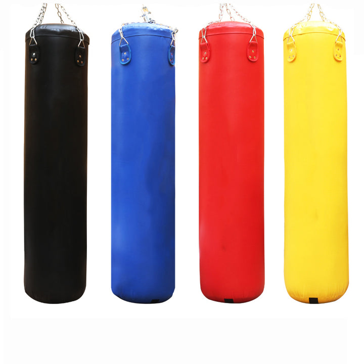 Premium Boxing Sandbag – High-Quality PU Punching Bag for Adult Practice – Durable Taekwondo, Karate & Thai Boxing Training – Includes Strong Metal Chain, Zipper Seal & Multiple Sizes
