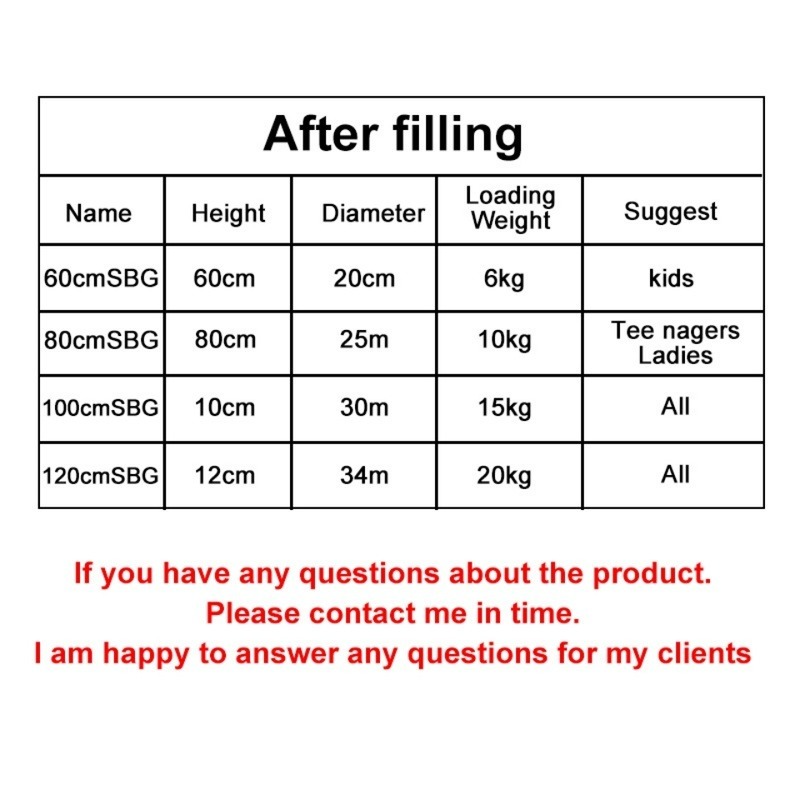 Premium Heavy Punching Sandbag – Durable Boxing Bag with Metal Chain Hook – Kick, Karate, Taekwondo Training – Includes Boxing Gloves, Wrist & Foot Guards, Shock-Absorbing Foam