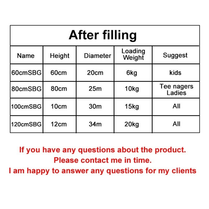 Premium Heavy Punching Sandbag – Durable Boxing Bag with Metal Chain Hook – Kick, Karate, Taekwondo Training – Includes Boxing Gloves, Wrist & Foot Guards, Shock-Absorbing Foam