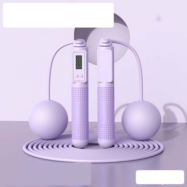 Premium Jump Rope with Calorie Counter – Adjustable Smart Skipping Rope for Fitness, Exercise, and Weight Loss, Tangle-Free