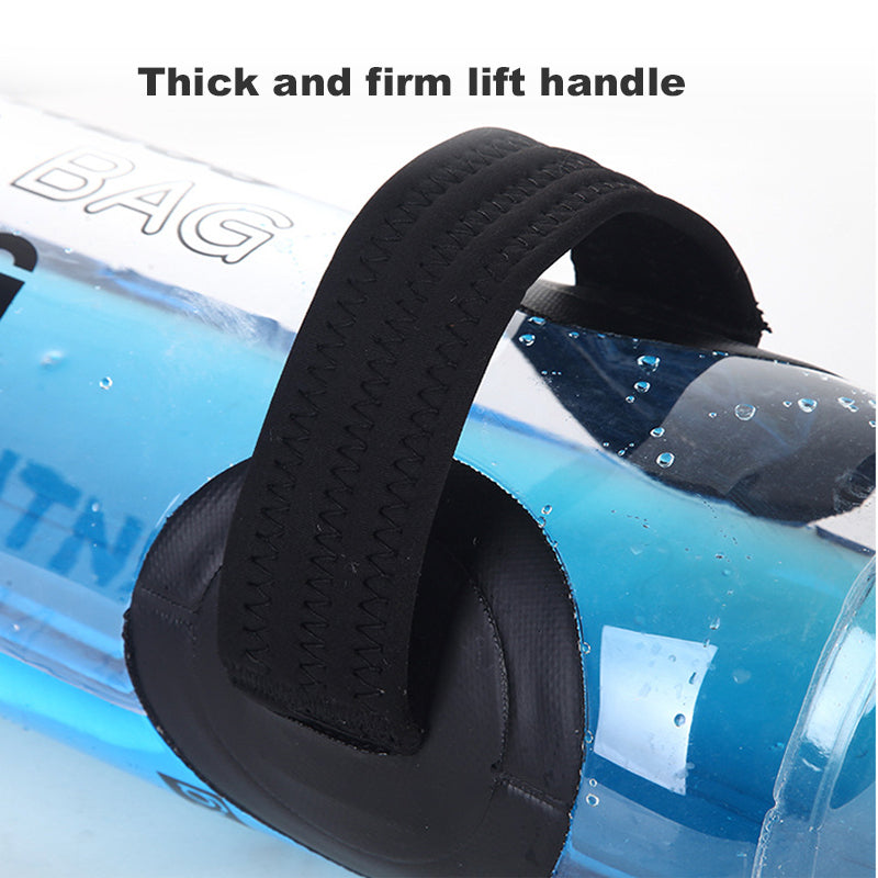 Premium Fitness Aqua Water Bag – Adjustable Weight Training Bag for Bodybuilding & Home Gym – Durable PVC, Inflatable Lifting