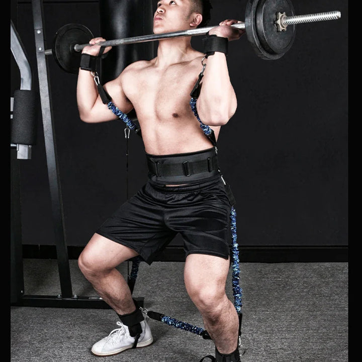 Premium Boxing Resistance Band Set – Leg Strength & Agility Training Strap System for MMA, Muay Thai, Boxing, Basketball