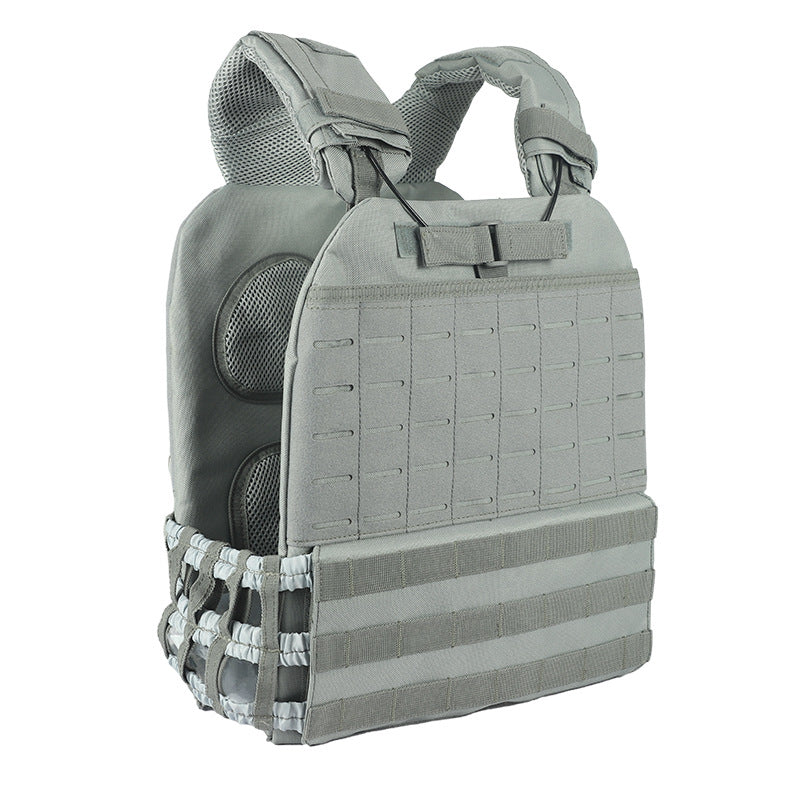 Premium Tactical Hunting Vest for Men – Camouflage Plate Carrier, 900D Outdoor Sports Fitness, Weighted Training Vest,