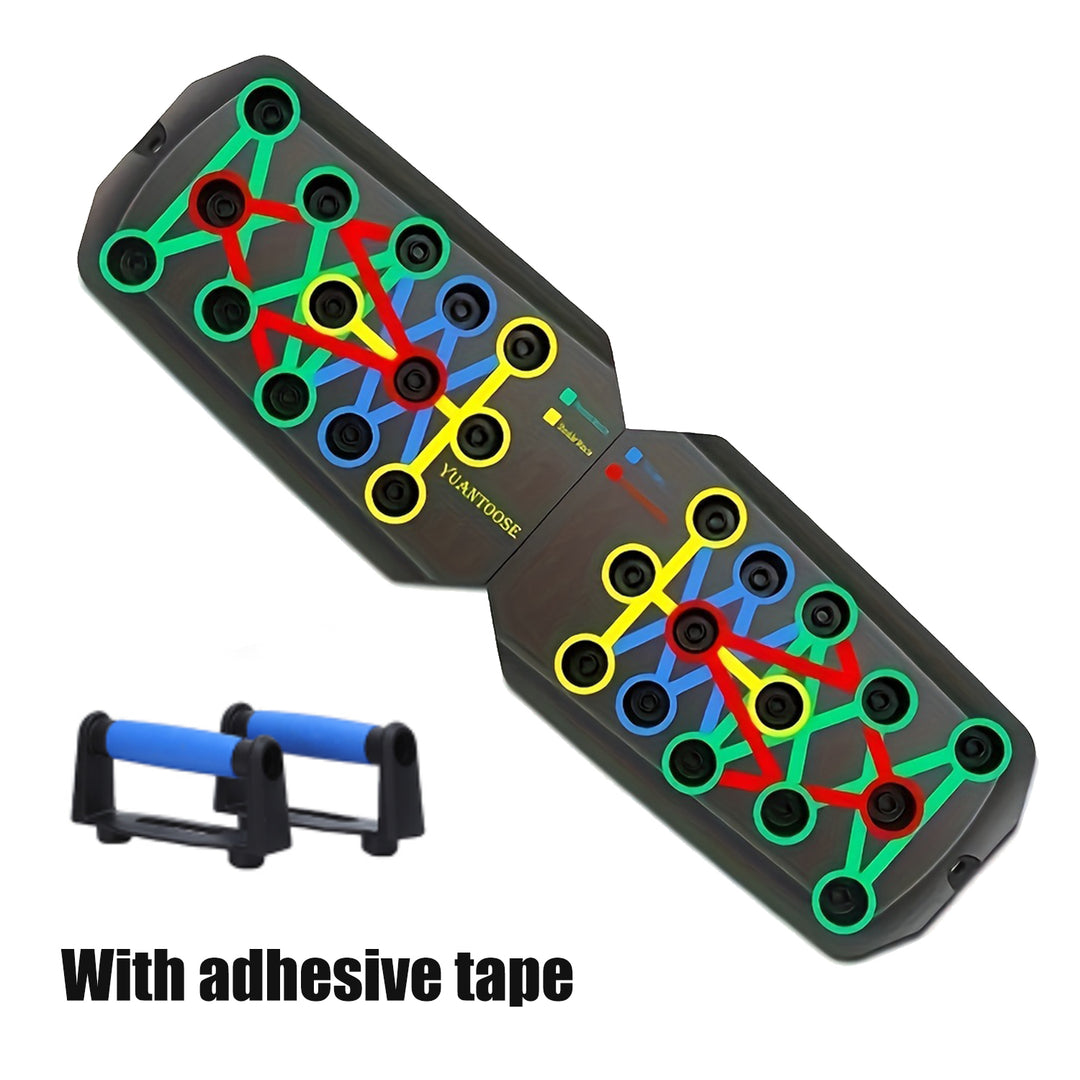 Premium Push-up Board Set – Portable Multifunctional Fitness Equipment for Chest, Abs, Arms & Back Training, Foldable, 