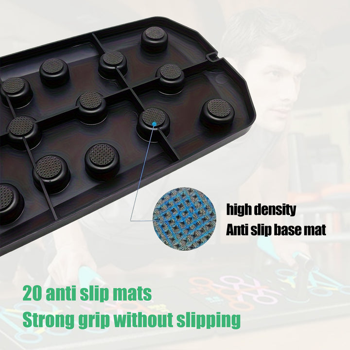 Premium Push-up Board Set – Portable Multifunctional Fitness Equipment for Chest, Abs, Arms & Back Training, Foldable, 