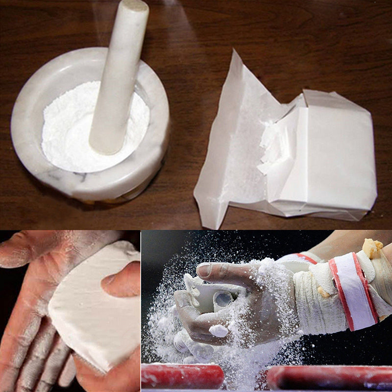 High Quality Gym Chalk Magnesium Block for Weight Lifting, Rock Climbing & Gymnastics - Sweat-Absorbent, Anti-Slip Chalk for 