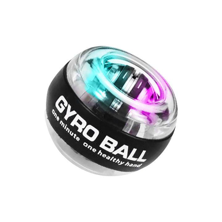 Premium Gyro Ball Wrist Trainer – Gyroscopic Power for Forearm Strength, Muscle Relaxation & Grip Training, Portable Push-Up Board with Handles, Fitness Roller for Home & Gym Workouts - StrengthXPhysiotherapy