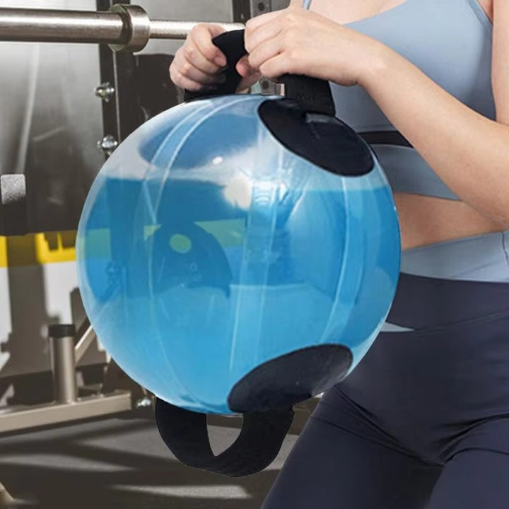Premium Fitness Aqua Bag – 15KG Water Power Weightlifting Training Bag for Bodybuilding & Crossfit – Durable PVC, Adjustable Weight, Full-Body Workout Accessory - StrengthXPhysiotherapy