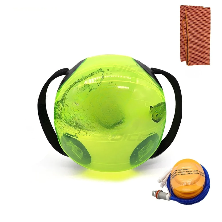 Premium Fitness Aqua Bag – 15KG Water Power Weightlifting Training Bag for Bodybuilding & Crossfit – Durable PVC, Adjustable Weight, Full-Body Workout Accessory - StrengthXPhysiotherapy