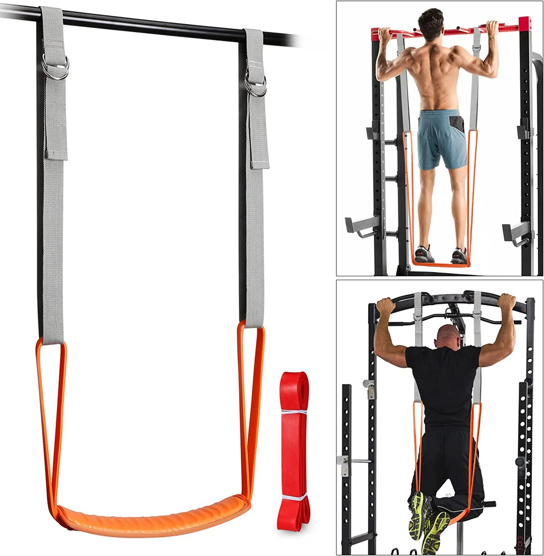 Premium Pull-up Assistance Bands for Resistance Training – Support for Pull-ups, Body Stretching, and Workout for Men & 