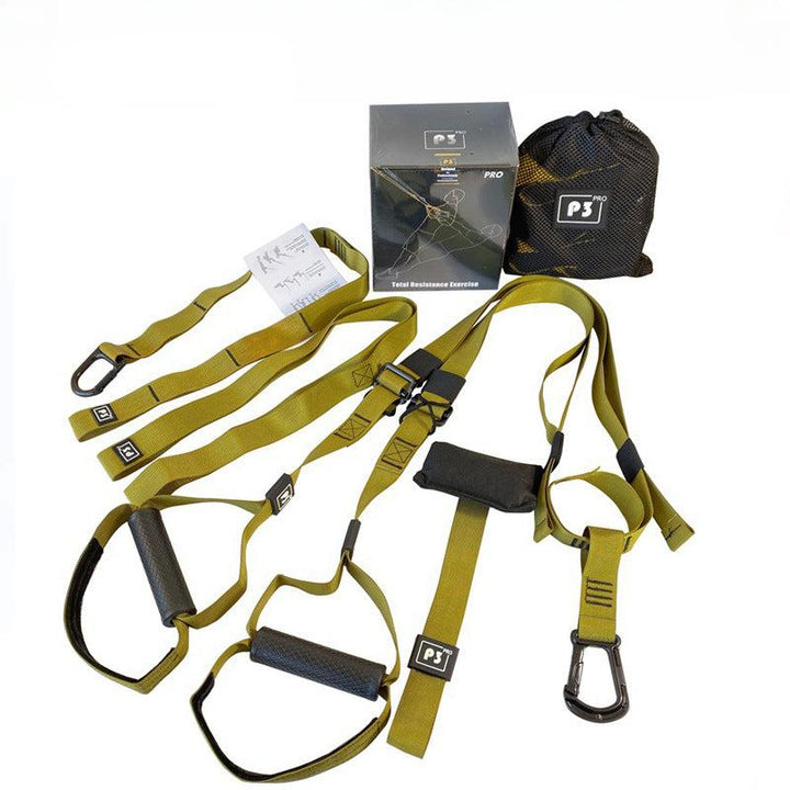 Premium Suspension Training Bands – Adjustable Full Body Resistance Bands for Strength Training, Yoga, and Core Workouts, 