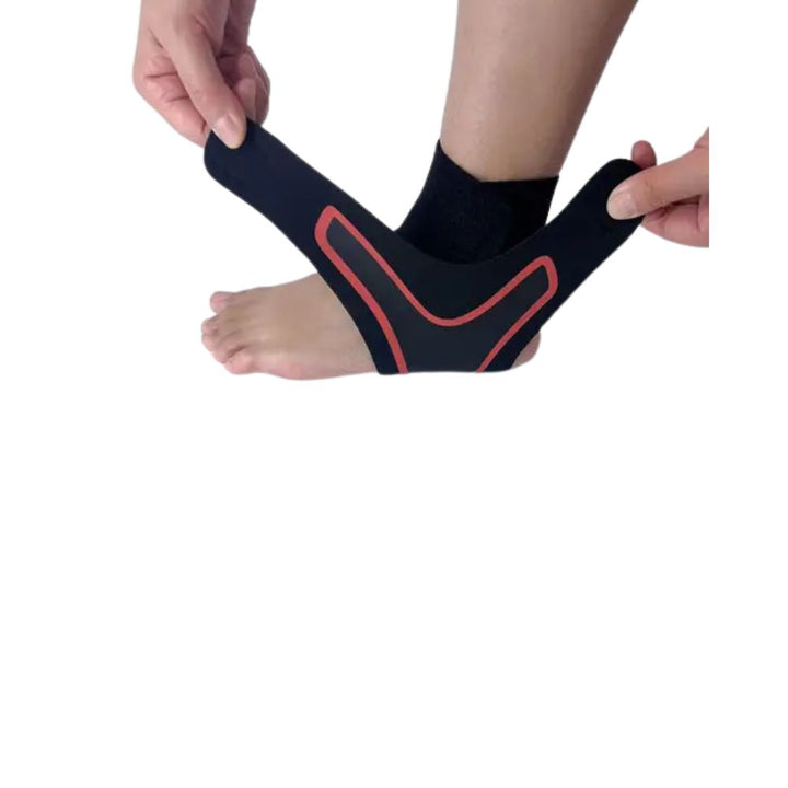 Premium Adjustable Ankle Brace - Compression Support Strap for Pain Relief, Elastic Ankle Guard for Basketball and Sports 