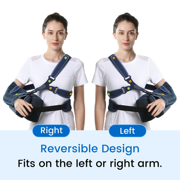 Premium Arm Sling for Adults - Broken Forearm Support, Elbow Sprain & Shoulder Injury Immobilizer, Ventilated & Breathable 