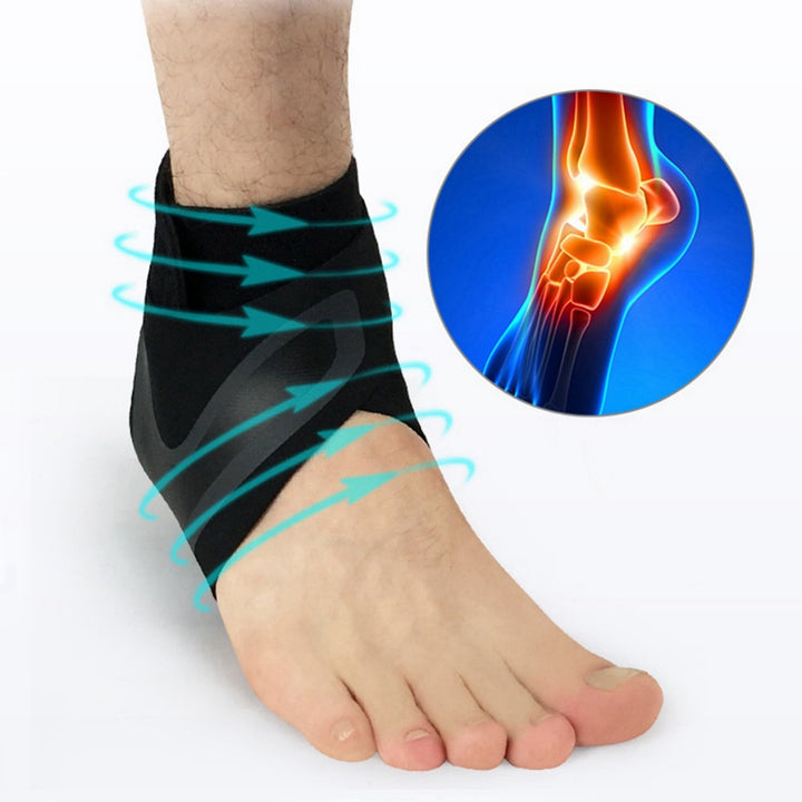 Premium Ankle Support Brace for Foot Drop Rehabilitation, Protective Splint with Adjustable Fixation Strips, Ideal for 