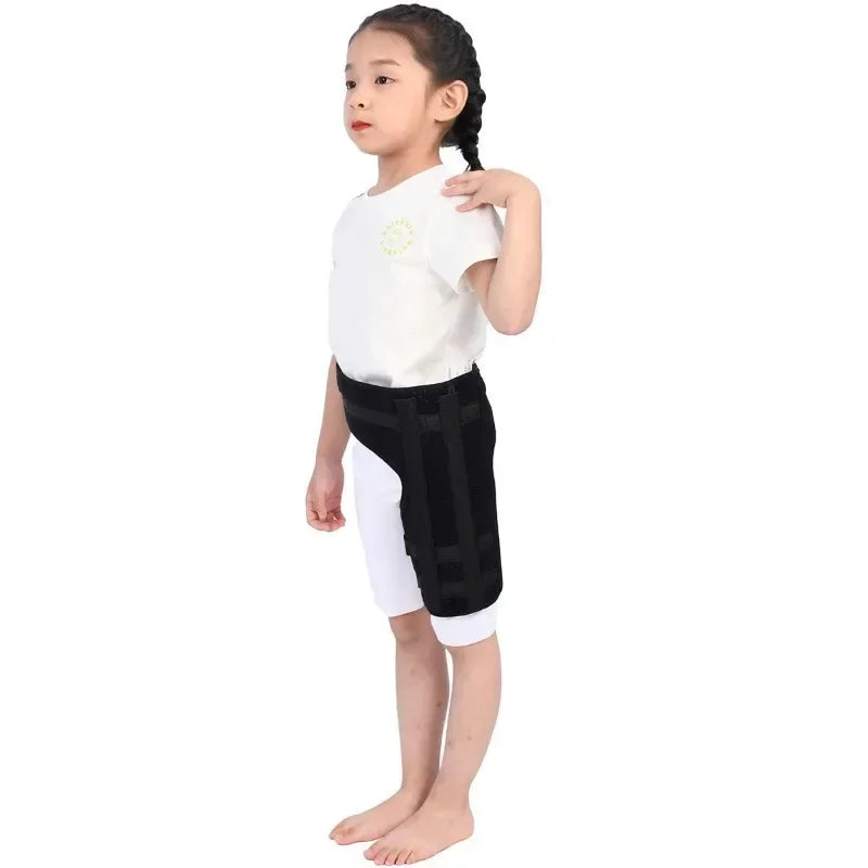 Premium Children Hip Strap Brace - Injury Support for Femur Fracture, Rehabilitation Fixation, Comfortable, Breathable, 