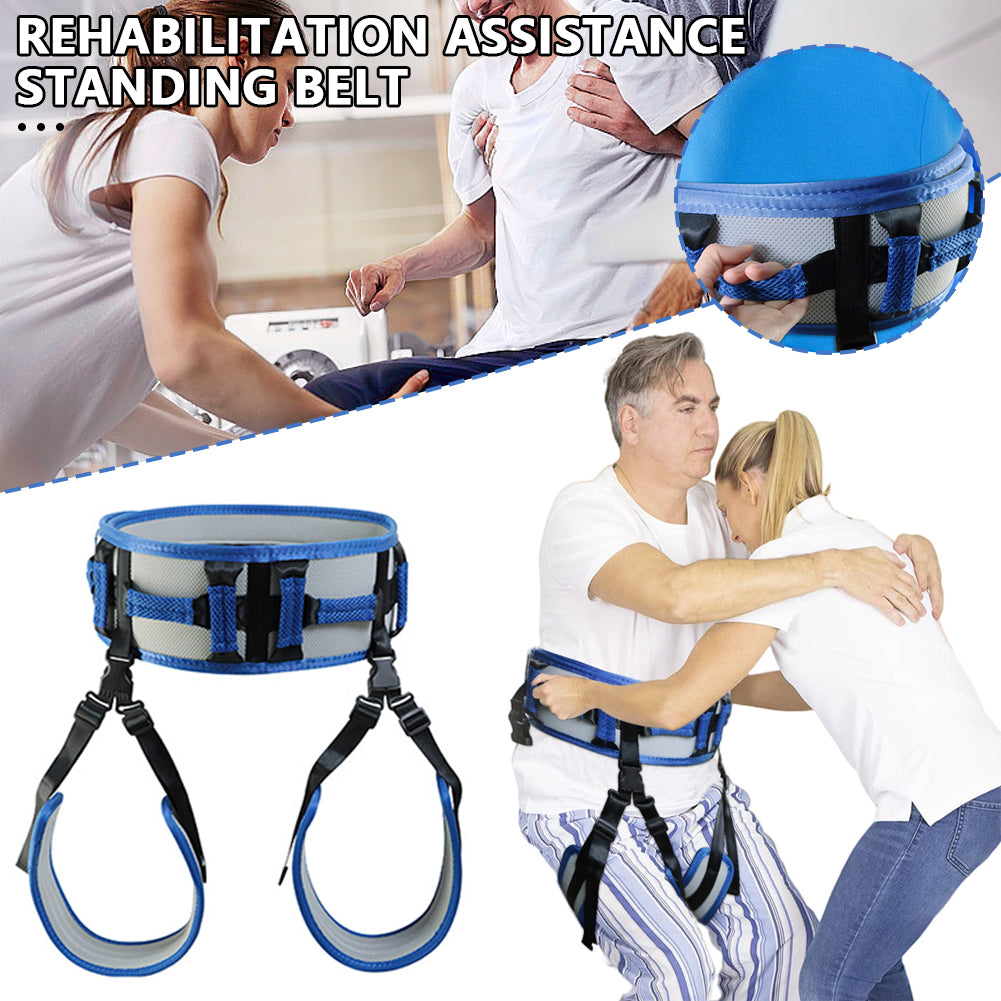 Premium Bariatric Transfer Lift Belt for Elderly & Handicap Support – Adjustable Gait Belt for Seniors, Walking & Standing 