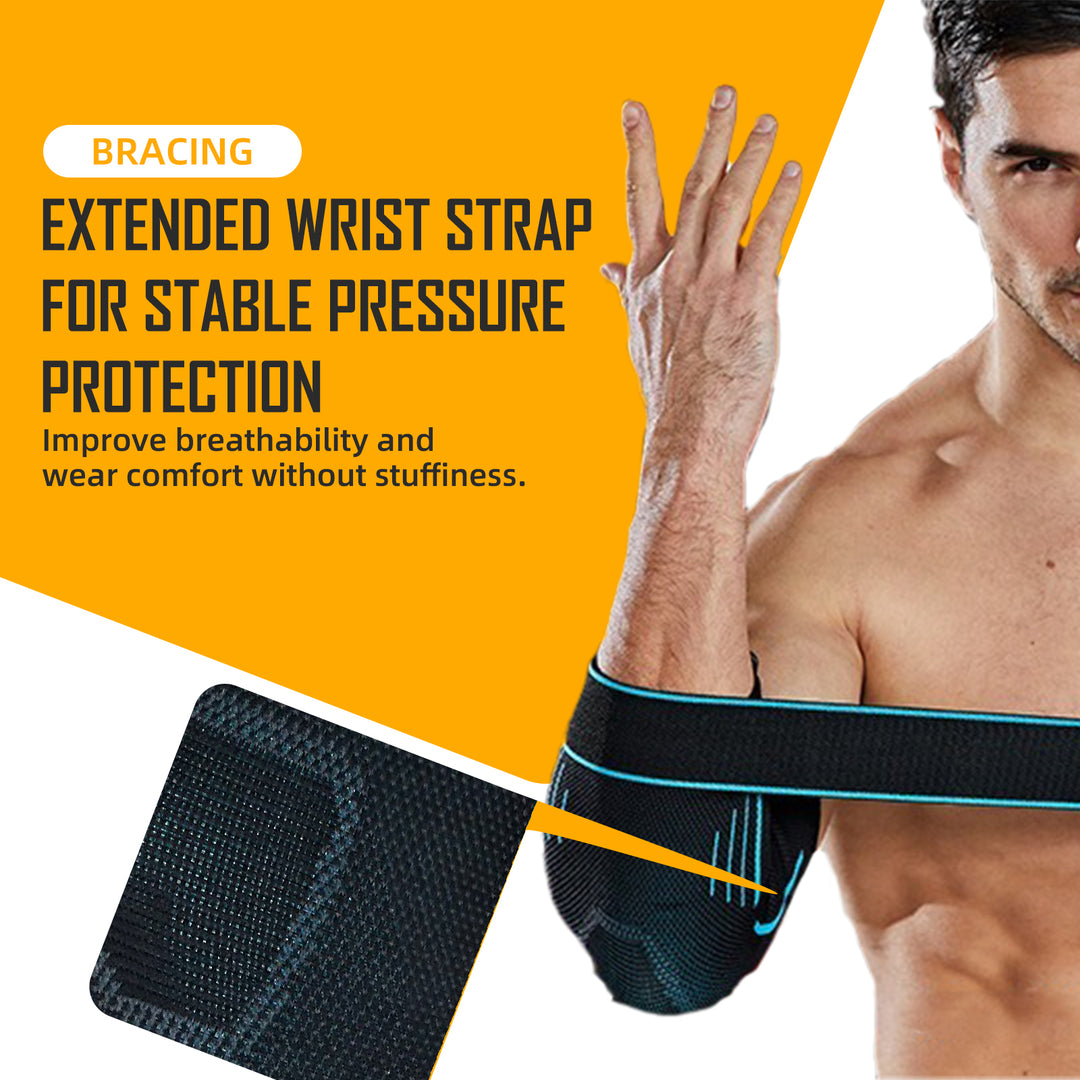 Premium Elbow Brace Compression Sleeve for Tendonitis & Tennis Elbow Relief, Joint Pain Support Protector, Fitness Bandage