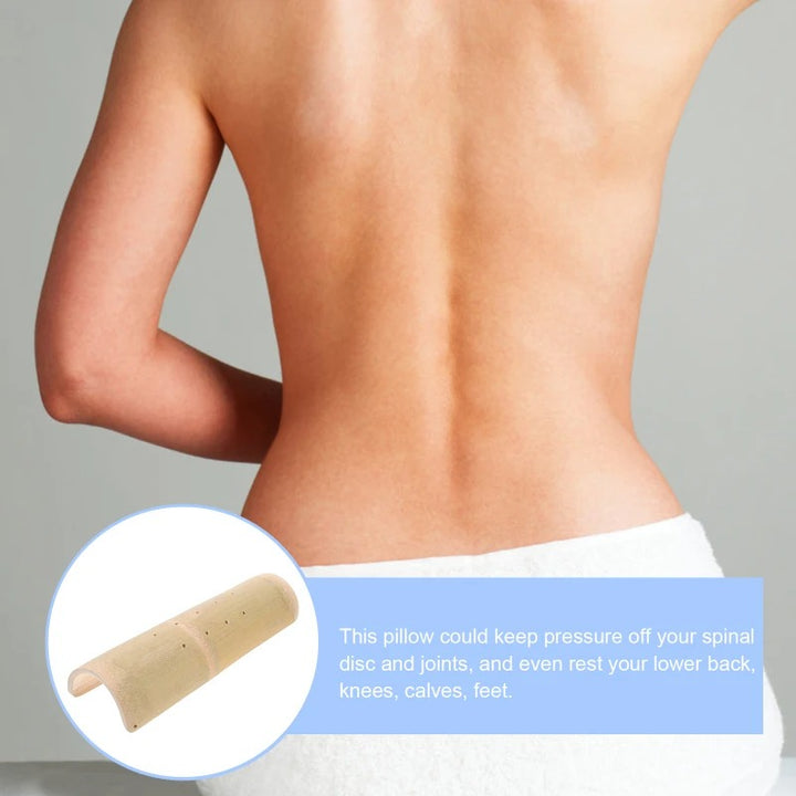 Premium Bamboo Cervical Pillow – U-Shaped Neck & Back Support for Sleep – Therapeutic Massage Cushion – Cool, Comfortable for Neck Pain & Spondylosis Relief – Ideal for Couch, Bed & Travel - StrengthXPhysiotherapy