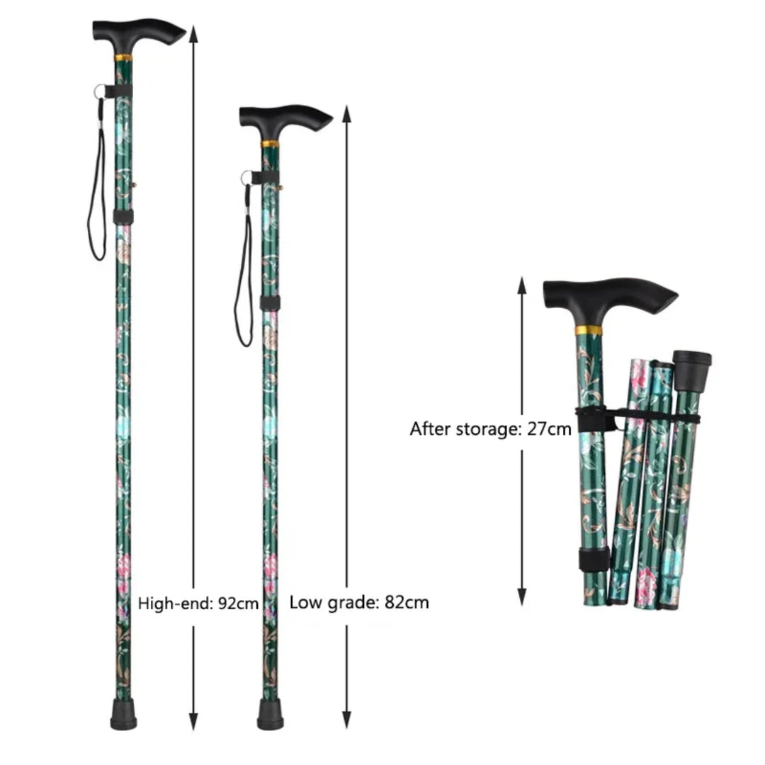 Premium Carbon Fiber Trekking Poles – Lightweight, Collapsible Telescopic Walking & Hiking Stick for Climbing, 2-Piece Set, 