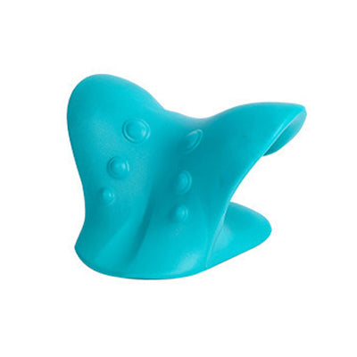 Premium Neck Support Pillow – Chiropractic Relaxer & Shoulder Traction Stretcher – Therapeutic Cervical Spine Alignment 