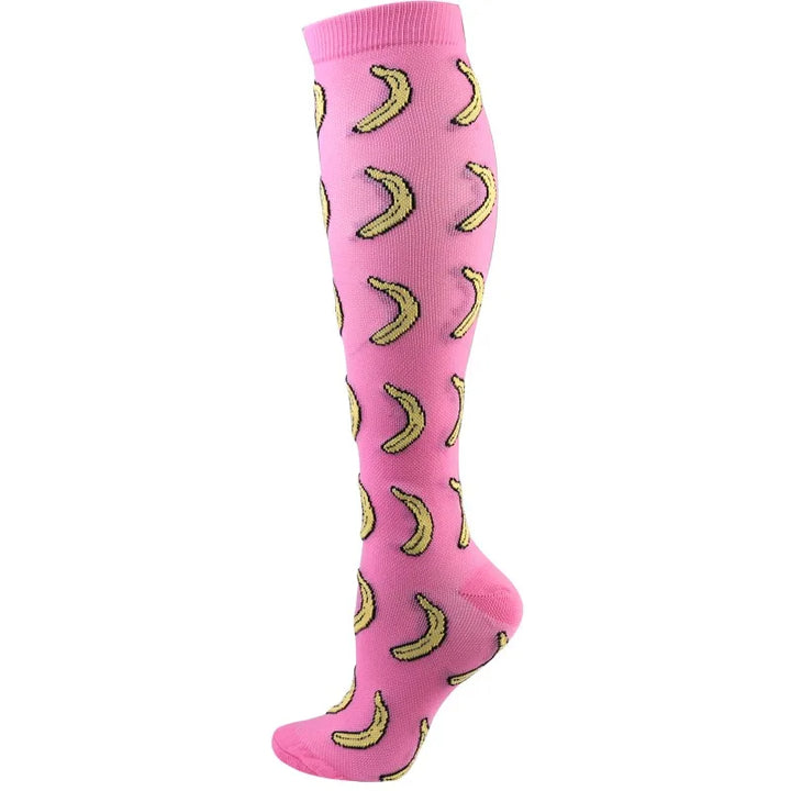 Premium Cycling Compression Socks for Men & Women – Prevent Varicose Veins, Edema & Diabetes – Knee Support for Running,