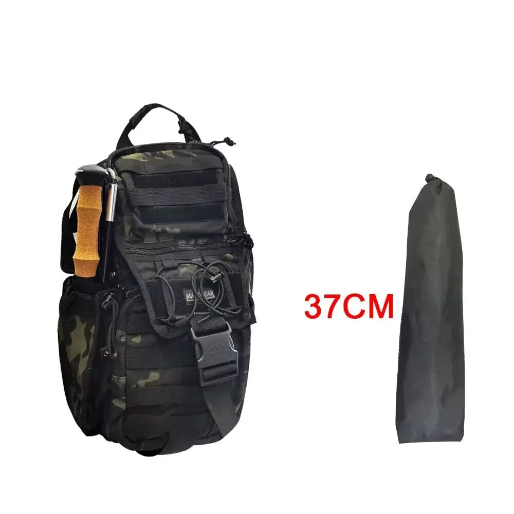 Premium Ultralight Folding Trekking Pole – Adjustable Telescopic Walking Stick, Aviation-Grade Aluminum Alloy, EVA Anti-Slip Handle, Portable for Hiking, Camping, and Outdoor Adventures - StrengthXPhysiotherapy