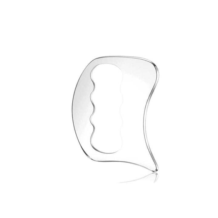 Premium Stainless Steel Gua Sha Massage Tool Set - Myofascial Release Scraper for Muscle Pain Relief, Blood Circulation, and 