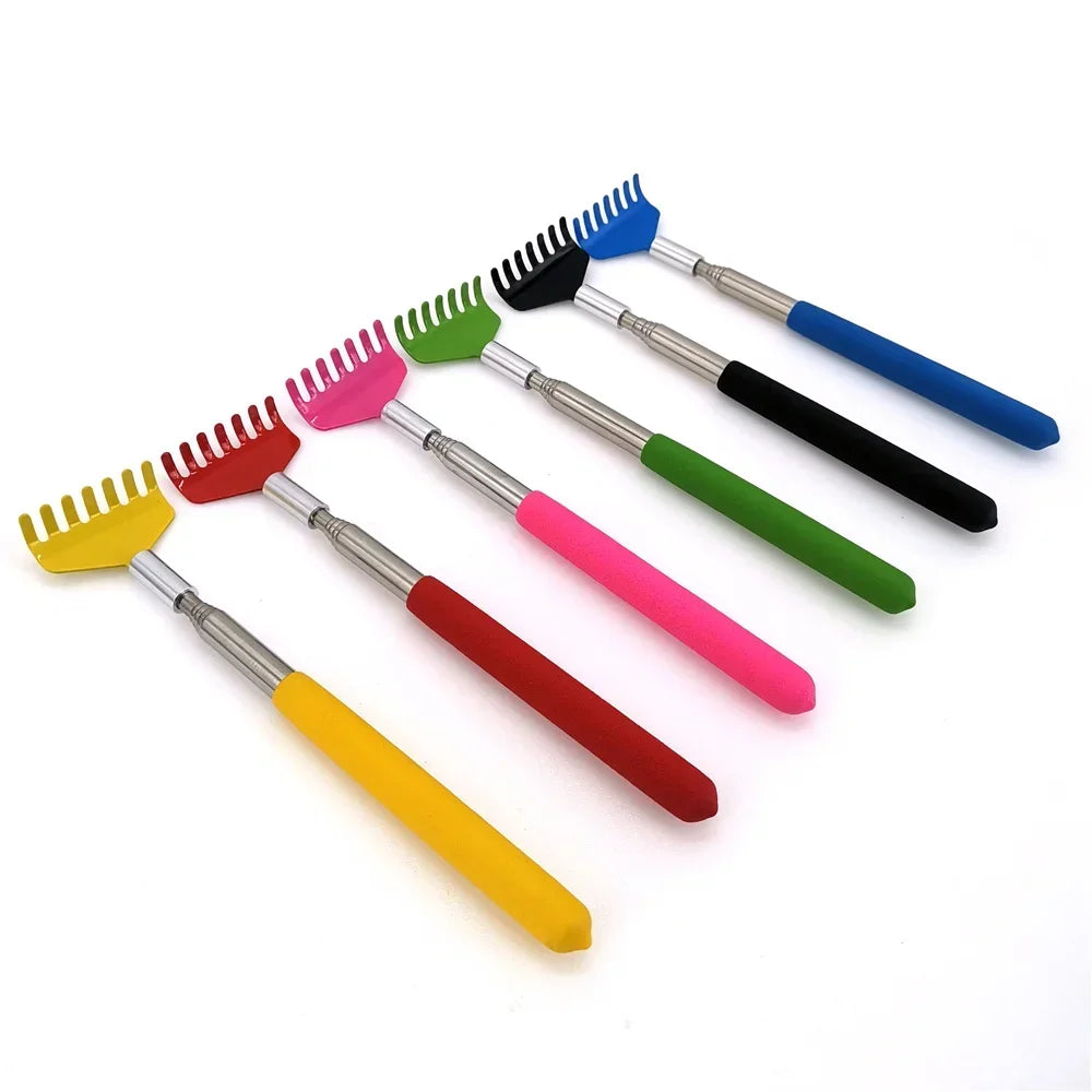 Premium Back Extendable Scratcher - Telescopic Body Massage Claw for Muscle Relaxation, Anti-Itch Relief, and Retractable 