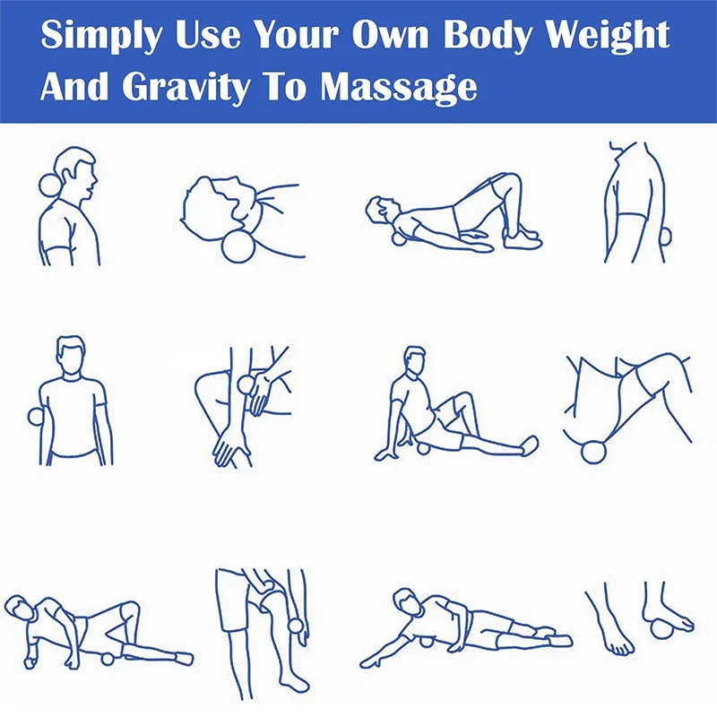 Premium PVC Spiky Massage Ball for Trigger Point Therapy, Pain Relief, and Plantar Fasciitis Treatment, 6cm Hedgehog Massage Ball for Foot & Hand Muscle Recovery - StrengthXPhysiotherapy